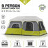 Core 9 Person Instant Cabin Tent 14 x 9 - Spacious and Convenient Cabin Tent