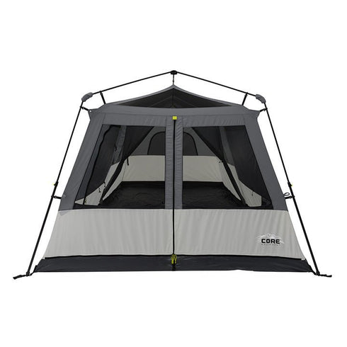 Core 9 Person Instant Cabin Tent with Full Rainfly - Enhanced Weather Resistance