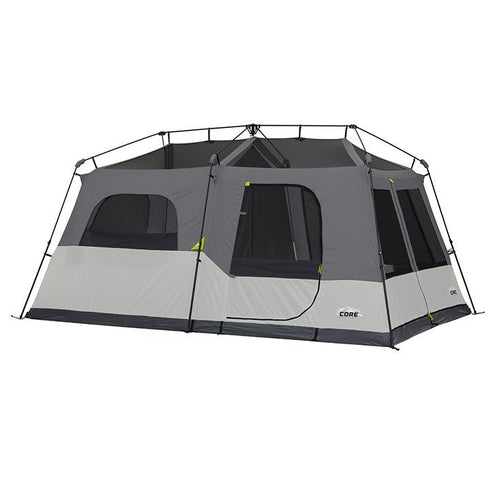 Core 9 Person Instant Cabin Tent with Full Rainfly - Enhanced Weather Resistance