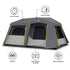Core 9 Person Instant Cabin Tent with Full Rainfly - Enhanced Weather Resistance