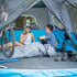 Core 9 Persons Lighted Instant Cabin Tent 14 x 9 – Illuminated Family Tent with Built - In LED Lighting