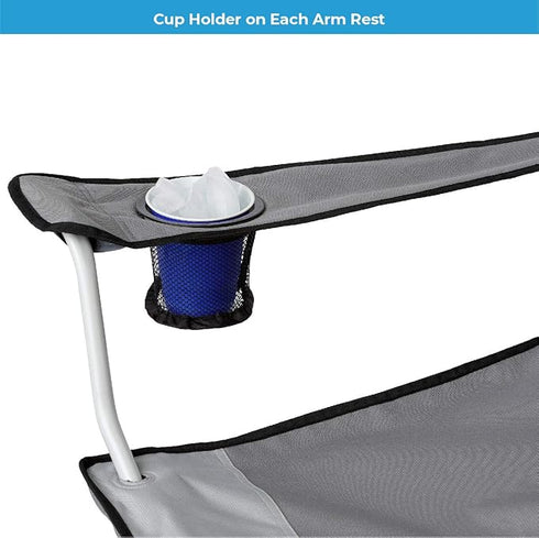 Core Mesh Quad Camping Chair - Lightweight and Airy Folding Chair