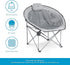 Core Oversized Mesh Round Outdoor Chair - Ventilated and Roomy Seating