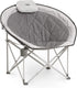 Core Oversized Padded Round Camp Chair - Spacious and Cushioned Design
