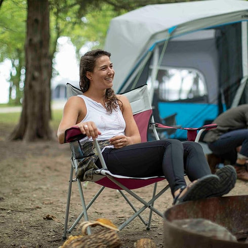 Core Tension Outdoor Folding Chair - Compact and Supportive Design