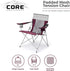 Core Tension Outdoor Folding Chair - Compact and Supportive Design