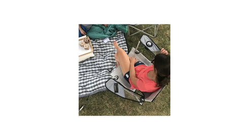 Core Tension Outdoor Folding Chair - Compact and Supportive Design