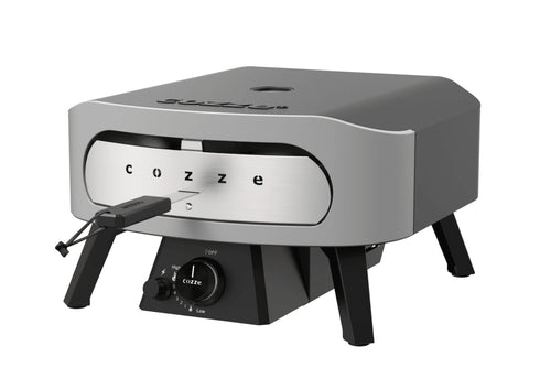 Cozze 13 Inch Classic Gas Pizza Oven, 6 kW Portable Outdoor Pizza Oven with Pizza Stone, Thermometer and Door