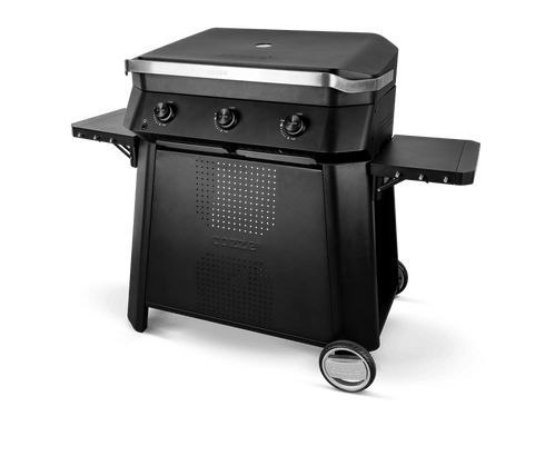 Cozze Premium Cart XL for 800 Series Grills, 146 cm Outdoor Grill Cart with Side Tables and Gas Bottle Storage