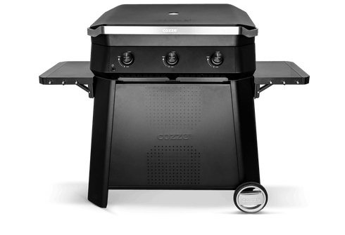 Cozze Premium Cart XL for 800 Series Grills, 146 cm Outdoor Grill Cart with Side Tables and Gas Bottle Storage