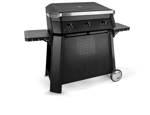 Cozze Premium Cart XL for 800 Series Grills, 146 cm Outdoor Grill Cart with Side Tables and Gas Bottle Storage