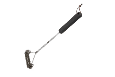 Cozze Stainless Steel Grill and Pizza Oven Brush, 40 cm Cleaning Brush with PP Handle for Grates and Stones