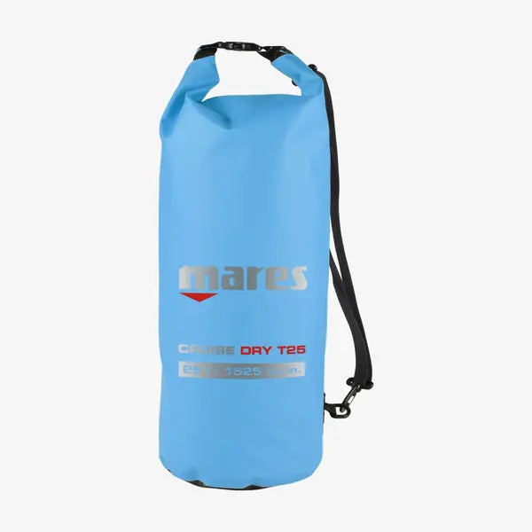 Mares Cruise Dry T25 dry bag, clear blue