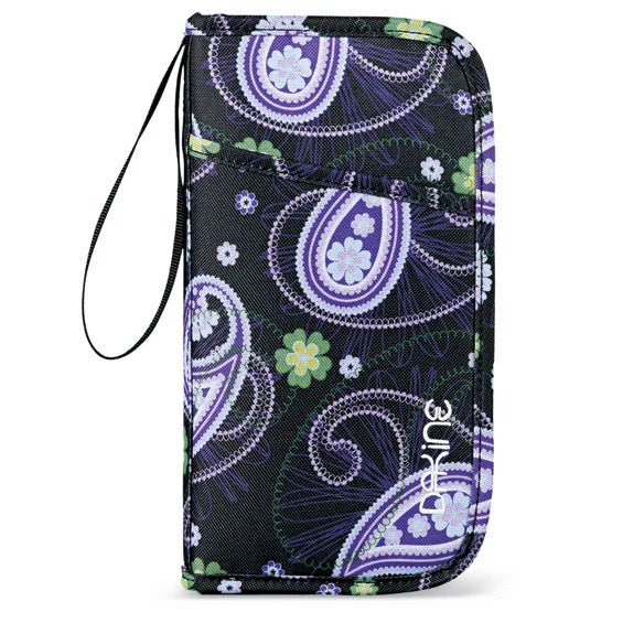Dakine Jetaway Women's Travel Sleeve, Passport and Document Organiser with Boarding Pass Pocket and Wrist Strap