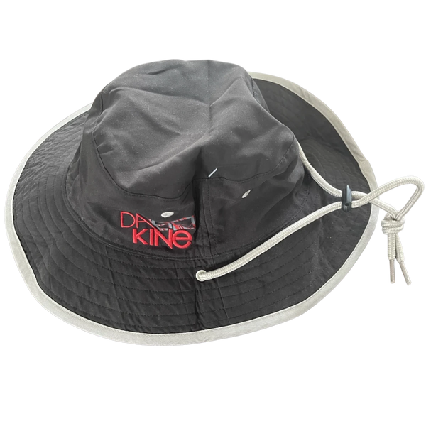 Dakine No Zone Reversible Surf Hat, One Size Cotton Bucket Hat with Bungee Cinch and Removable Chin Strap