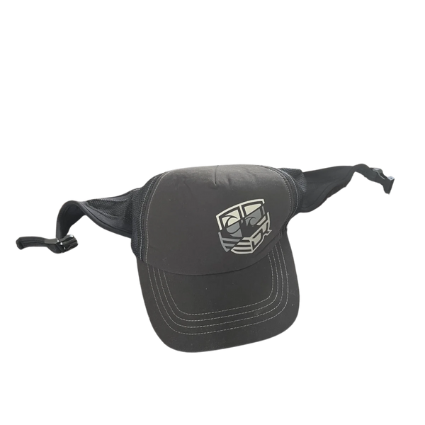 Dakine Surf Trucker Cap Black, Quick-Dry UPF 50+ Water Cap with Mesh Back and Adjustable Chin Strap