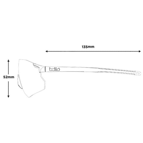 Bolle Icarus Acid Yellow Matte Brown Blue Sunglasses