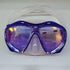 Diving Mask and Snorkel Set ST3500 in Purple, Tempered Glass Swim Mask with Splash Guard Snorkel