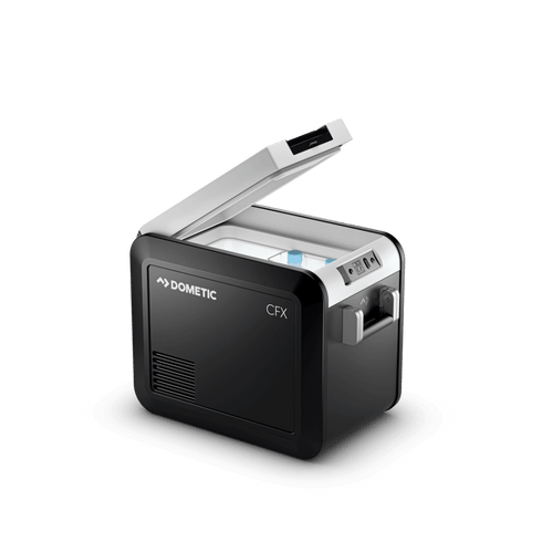 Dometic CFX3 25 Portable Cooler/Freezer, a compact electric cooler for adventures requiring robust, reliable cooling.
