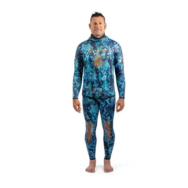 DYNAMIC NORD SFS - 3 FREE DIVE SUIT 3MM HOODED JACKET + PANT CAMO