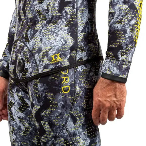 DYNAMIC NORD SFS - 5 FREE DIVE SUIT 5MM HOODED JACKET + PANT CAMO