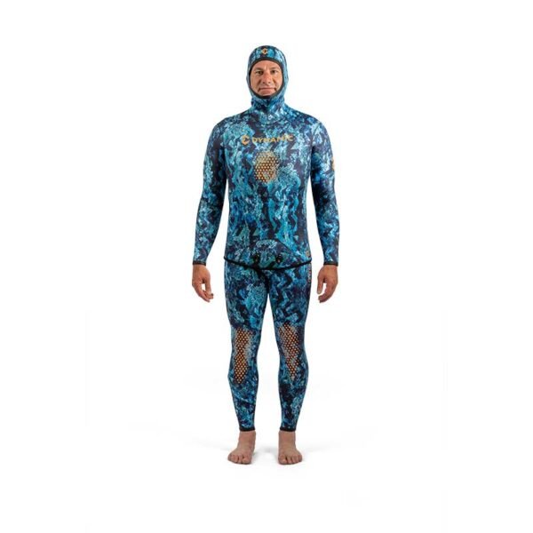 DYNAMIC NORD SFS - L2 FREE DIVE SUIT LYCRA HOODED JACKET + PANT CAMO