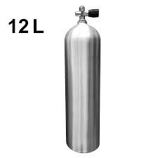Dynamicnord Aluminium Dive Tank Polished 12Liter