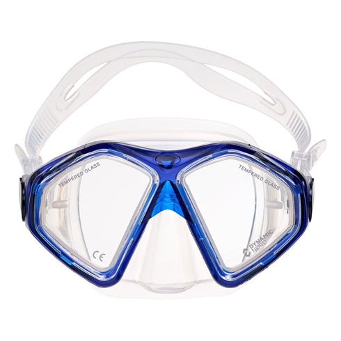 Dynamicnord Combo Tahiti Mask + Snorkel Set Blue L
