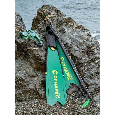 Dynamicnord Rail Open Speargun Sg - M Black/Green 85 6.5Mm X 120Cm