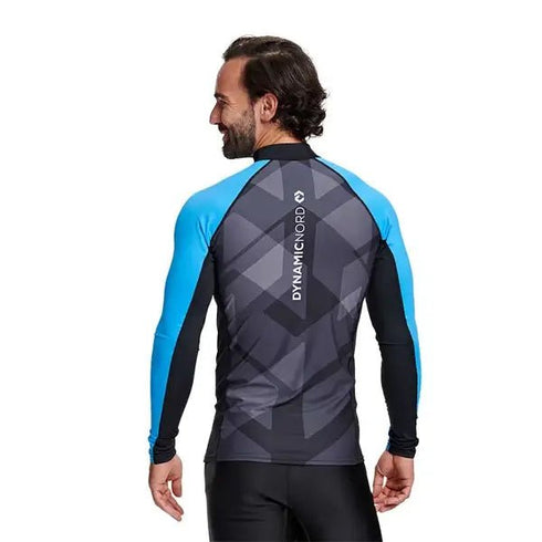 Dynamicnord Rg - 31 Rashguard Long Sleeve Men Black/Blue