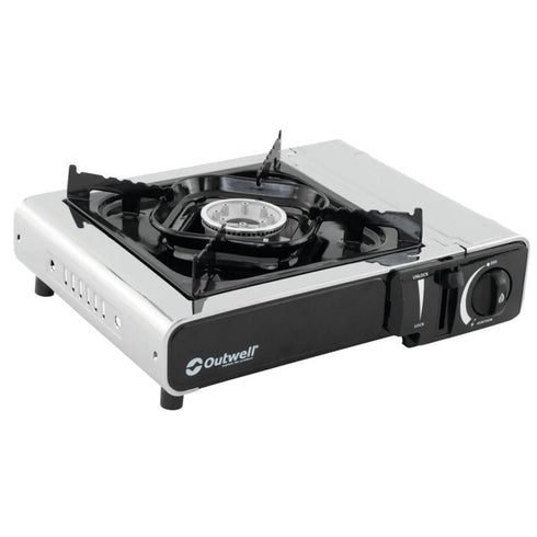 Easy Camp Appetizer Solo, Single Burner Portable Gas Stove, Compact Folding Design, Suitable for Solo Camping/Backpacking