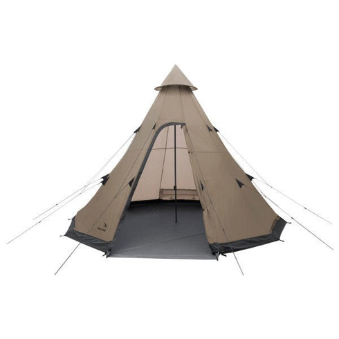 Easy Camp Moonlight Tipi, 8 - Person Glamping Tent, Steel Pole Support with Mesh Ventilation, Suitable for Groups/Families