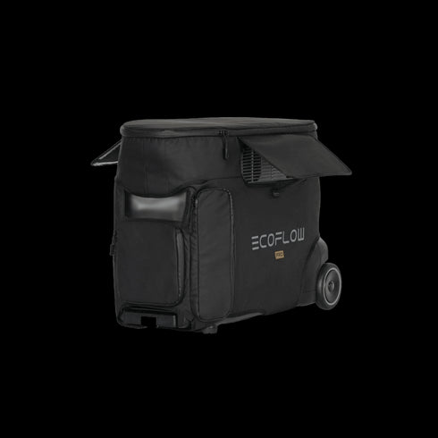 EcoFlow Delta Pro Bag, a heavy-duty carrying case with a shoulder strap for the large power station.