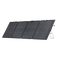 EcoFlow NextGen 220W Bifacial Portable Solar Panel, dual-sided panel capturing sunlight from two angles for increased efficiency.