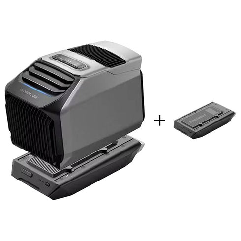 EcoFlow Portable Air Conditioner Extra Battery, the secondary battery pack designed to extend the runtime of the portable A/C unit.