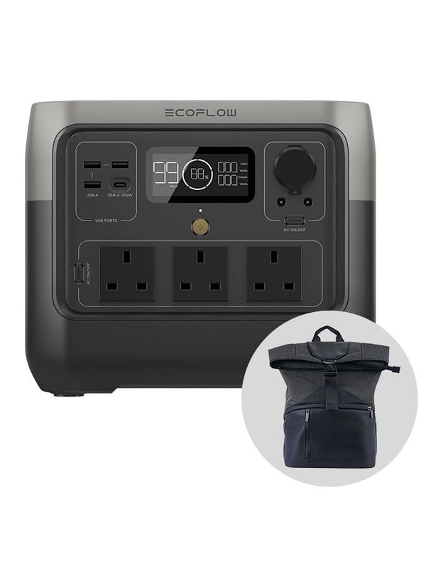 EcoFlow Portable Power Station River 2 Pro, a high-output, compact power station for on-the-go charging and backup power.