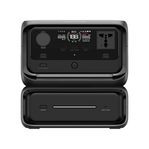 EcoFlow RIVER 3 Max Plus Portable Power Station with EB600 Battery