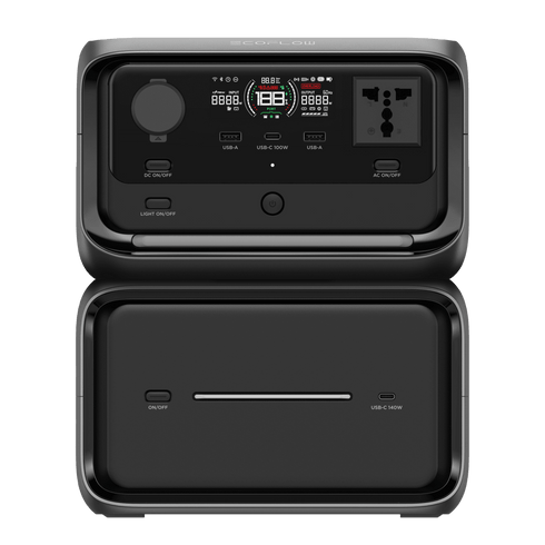 EcoFlow RIVER 3 Max Plus Portable Power Station with EB600 Battery