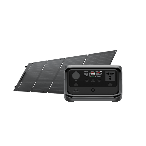 EcoFlow RIVER 3 Max Plus Portable Power Station with EB600 Battery