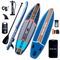 Ethereal Glide Inflatable Stand Up Paddle Board, iSUP Package with Paddle, Pump, Leash and Dry Bag