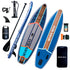 Ethereal Glide Inflatable Stand Up Paddle Board, iSUP Package with Paddle, Pump, Leash and Dry Bag