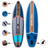 Ethereal Glide Inflatable Stand Up Paddle Board, iSUP Package with Paddle, Pump, Leash and Dry Bag