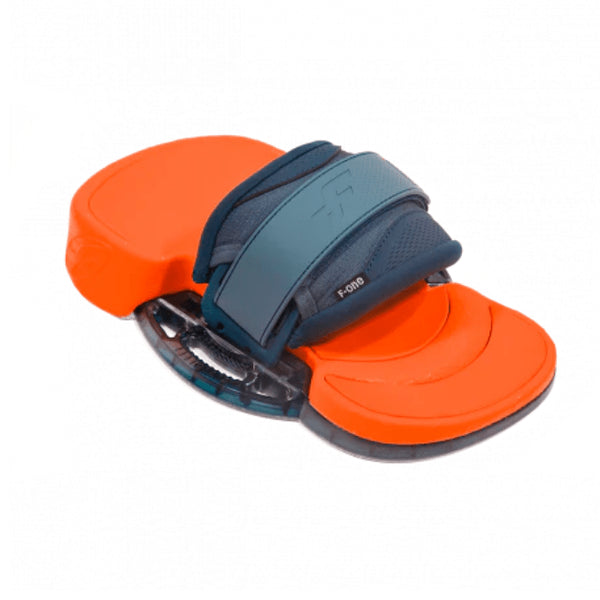 F-One Bindings Platinum Set, Adjustable Footstraps and Pads for Twintip Kiteboards
