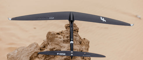 F-One Eagle HM Carbon Foil Front Wing, Thin High Aspect Front Wing for Downwind Speed and Long Glides