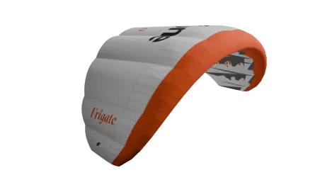 F-One Frigate Pocket Wing, Single Skin Parawing for Downwind Foiling with Dynamic Bridle System