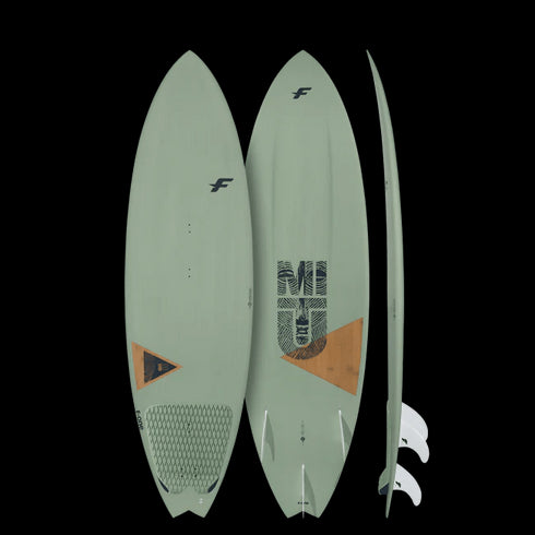 F - One Mitu bamboo pro 5'6 Freestyle Surf Foil Board for Kite Riders