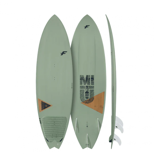 F-One Mitu Bamboo Pro 5'6" Foil Board, Freestyle Surf Foil Board for Kite Riders