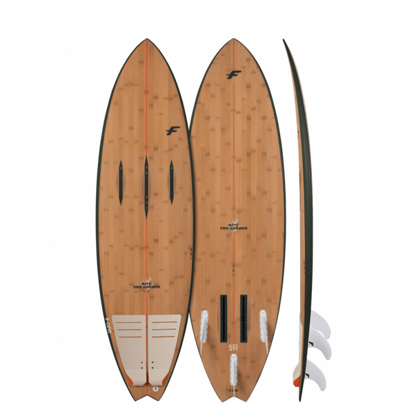 F-One Mitu Pro Bamboo Surfboard, Responsive Surfboard for Wave Riding & Durability