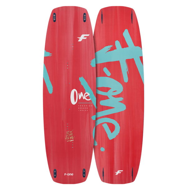 F-One One Twin Tip Board, All-Around Kiteboard for Freeride & Progression Riders