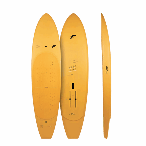 F-One Rocket Free Surf Foilboard, Bamboo Deck Board for Prone Surf Foil and Pocket Wing
